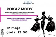 Pokaz mody - plakat