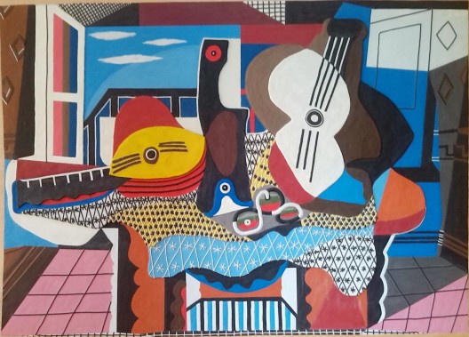 Mandolina y guitarra