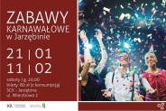 Zabawa karnawałowa - plakat