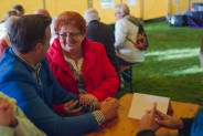 Biesiada międzypokoleniowa podczas trzeciego dnia Siemianowickich Senioraliów